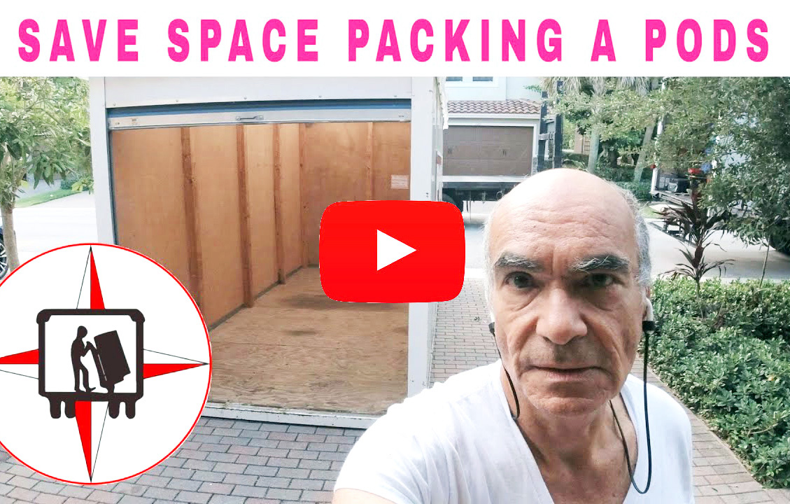 TIPS ON HOW TO SAVE SPACE WHEN PACKING A PODS OR ANY OTHER PORTABLE CONTAINER